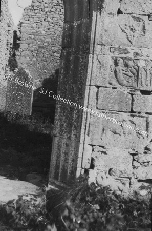 CLONTUSKERT PRIORY W.DOOR S.JAMB